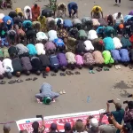 Muslim-protesters